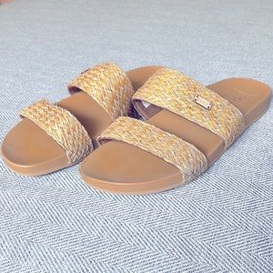 REEF CUSHION VISTA BRAID two strap Sandals size 9